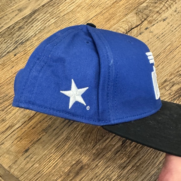 Triple D Dallas Blue and Black Preowned OSFM Ball Cap Hat - Picture 3 of 5